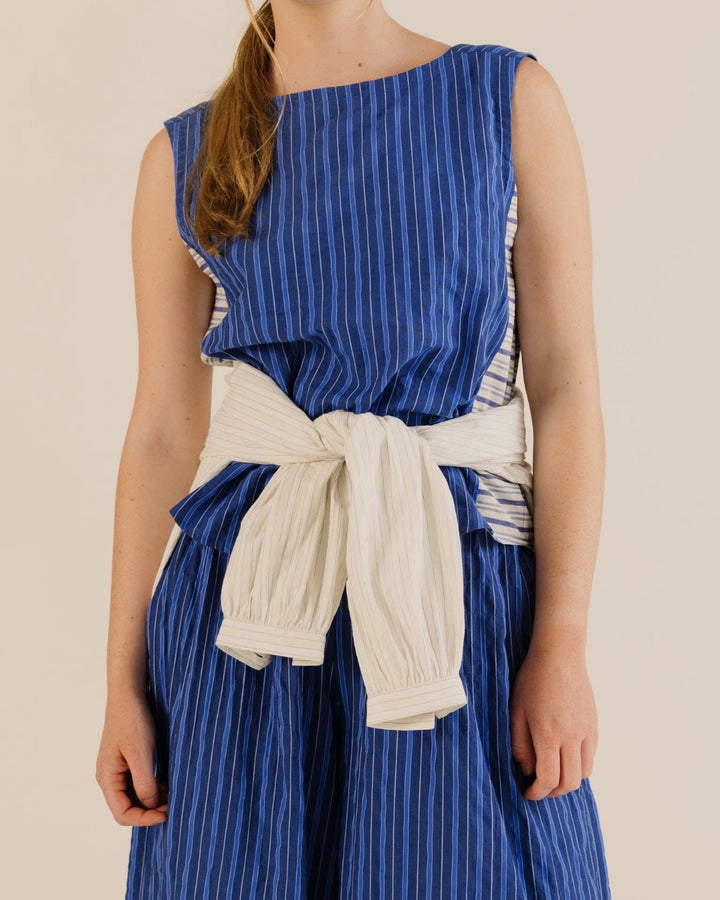 Sideline | Anna Trousers | Cobalt Stripe