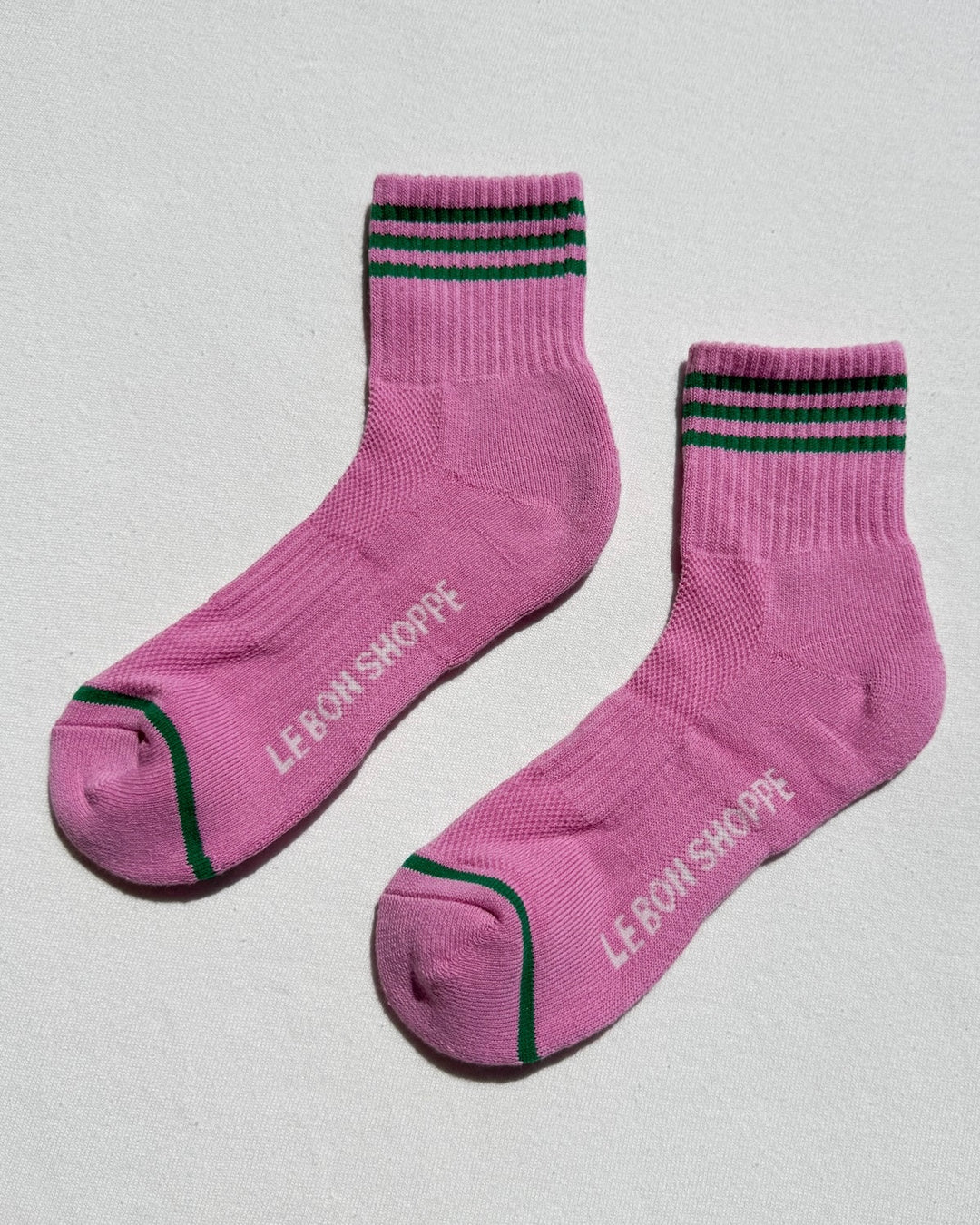 Le Bon Shoppe | Girlfriend Socks | Rose Pink