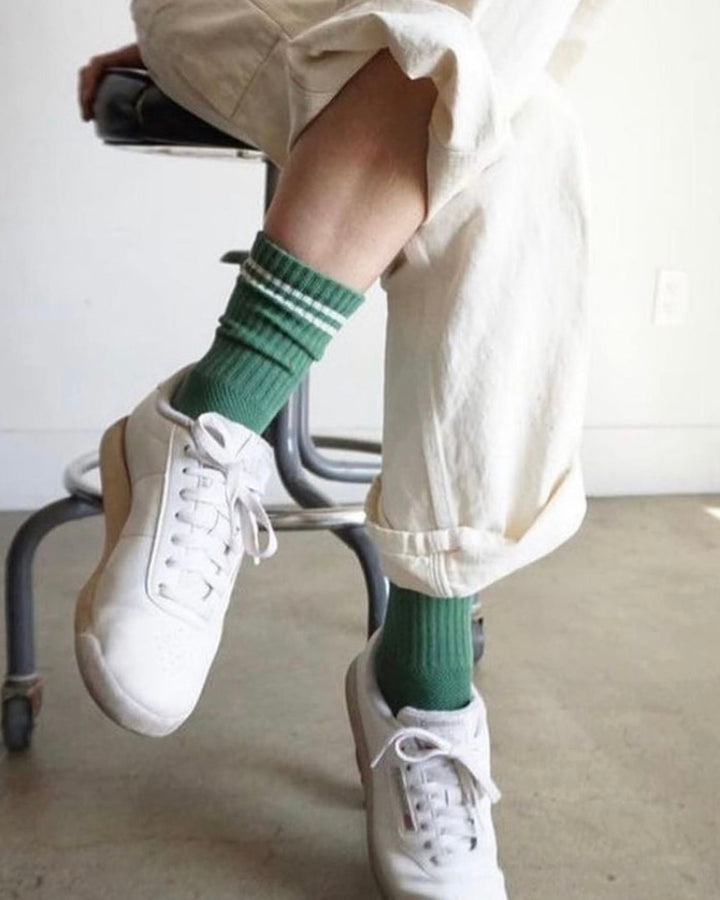 Le Bon Shoppe | Boyfriend Socks | Moss
