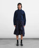 YMC | Draped Skirt | Navy