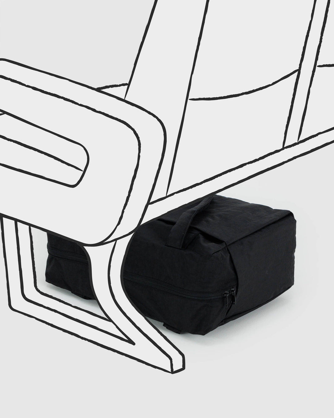 Baggu | Small Cloud Carry On | Black
