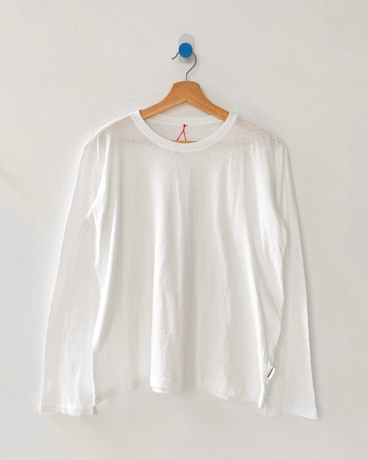 Le Bon Shoppe | Foundation long sleeve tee | White