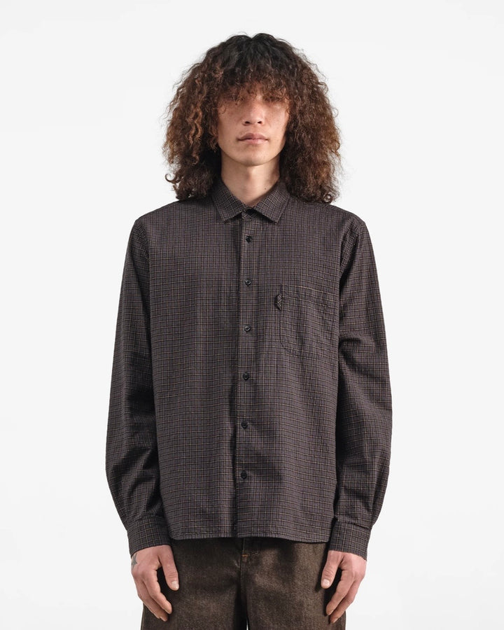 YMC | Curtis Shirt | Grey Multi