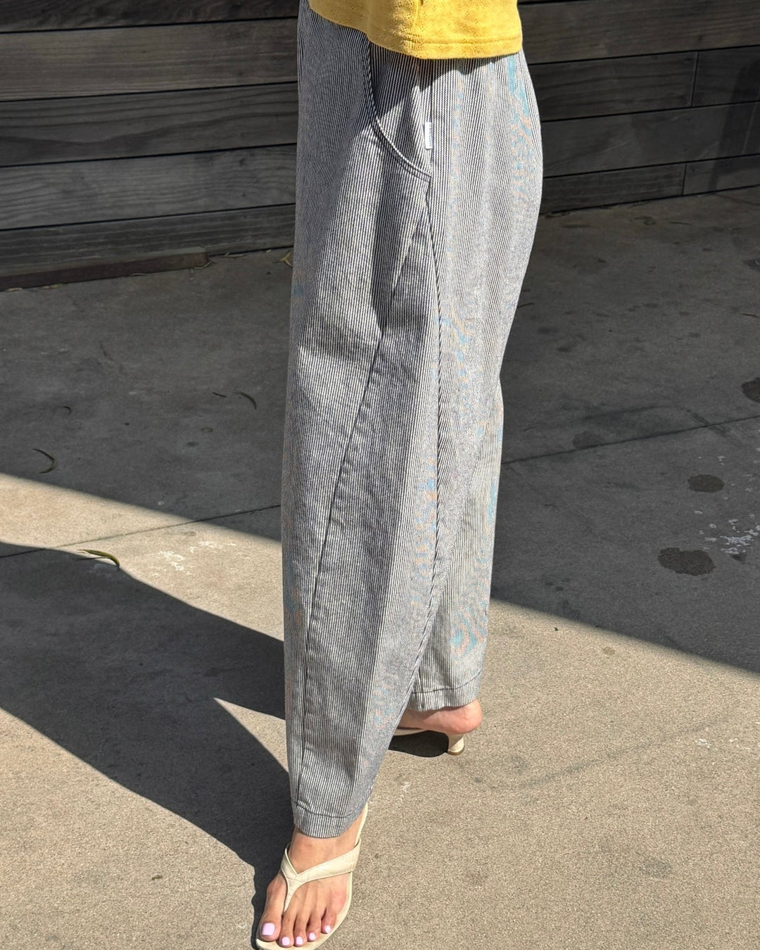 Le Bon Shoppe | Arc pants | Blue Stripe