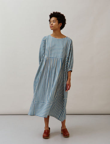 Sideline | Betsy Dress | Blue Stripe