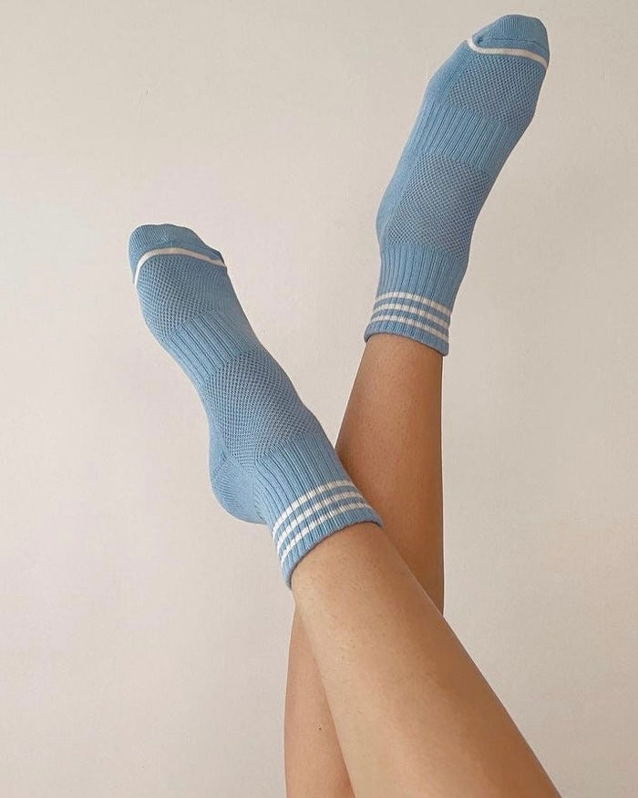 Le Bon Shoppe | Girlfriend Socks | Parisian Blue