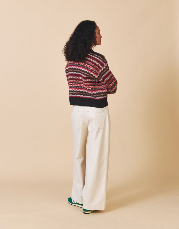 Sideline | Poppy Jumper | Black Mix