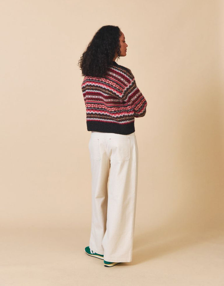 Sideline | Poppy Jumper | Black Mix