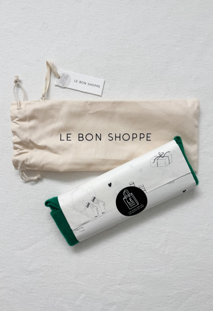 Le Bon Shoppe | Cashmere Bandana | Green