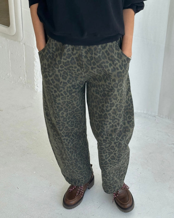 Le Bon Shoppe | Arc pants | Fern Leopard (Pre Order)