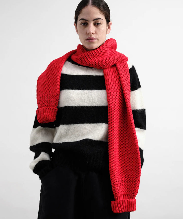 YMC | Sleeve Scarf | Red