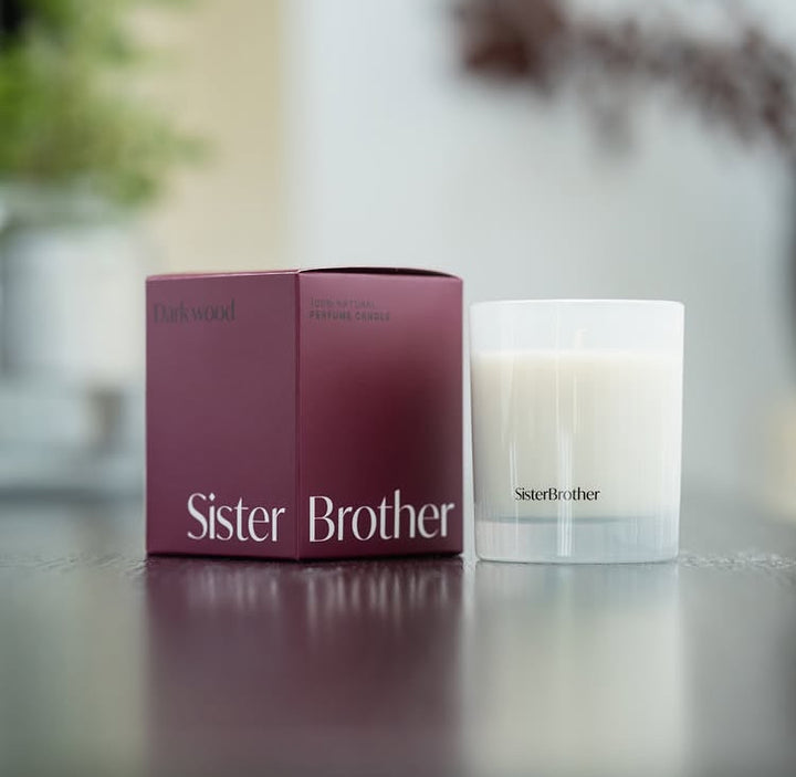 Sister Brother | Candle | Dark Wood