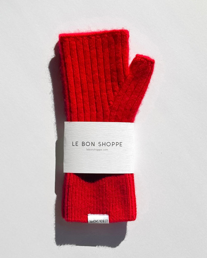 Le Bon Shoppe | Cashmere Wristwarmer | Red