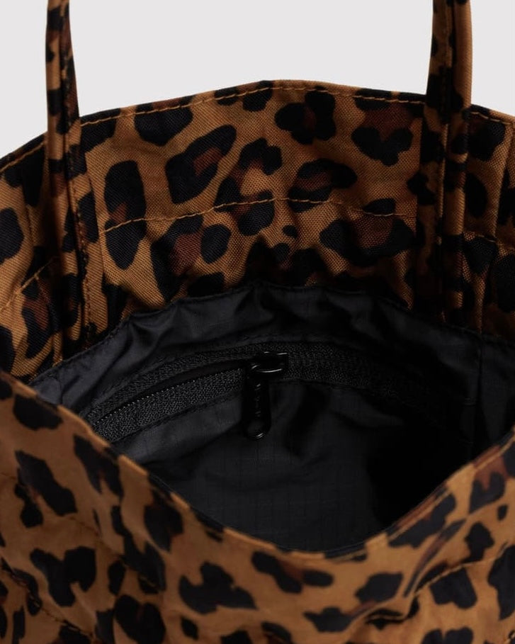 Baggu | Nylon Drawstring Bag | Leopard