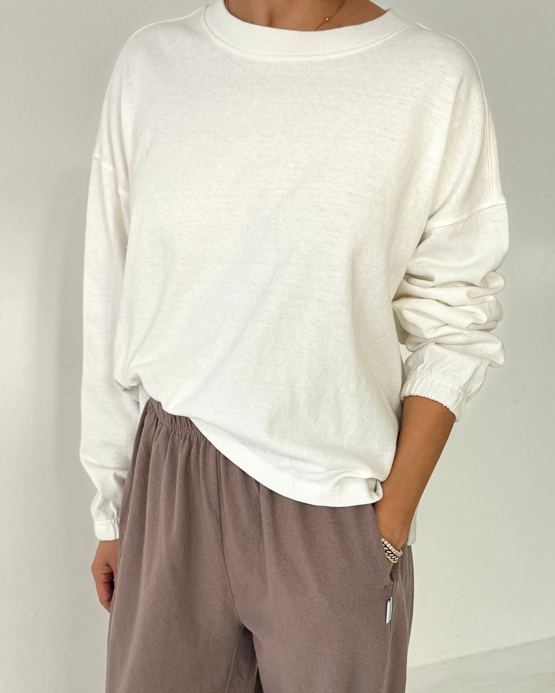Le Bon Shoppe | Naturelle Tee | White