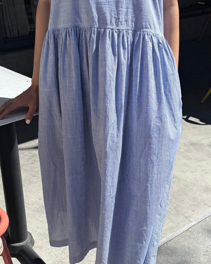 Le Bon shoppe | Marianne dress | Blue Stripe