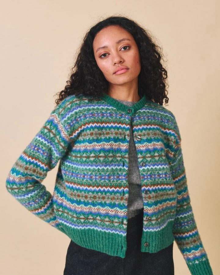 Sideline | Lola Cardigan | Green Mix