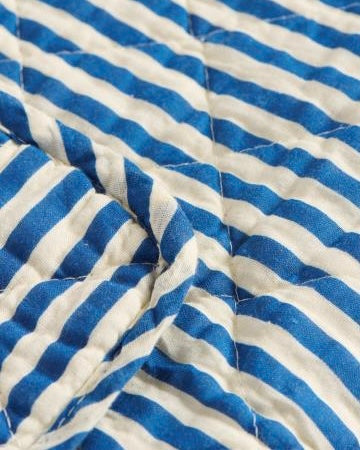 Ib Laursen | Quilt | Blue & White stripes