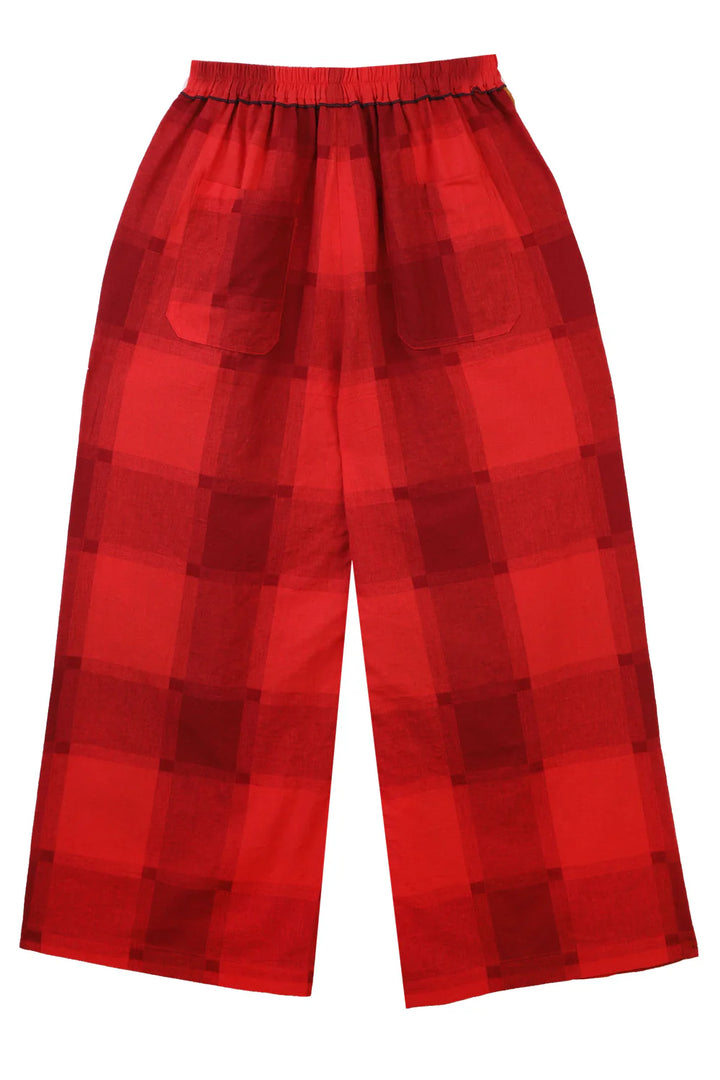 LF Markey | Eamon Trousers | Red Gingham