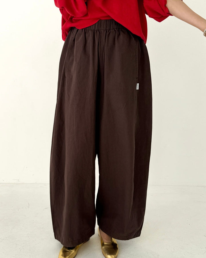 Le Bon Shoppe | Parachute Pants | Dark Brown