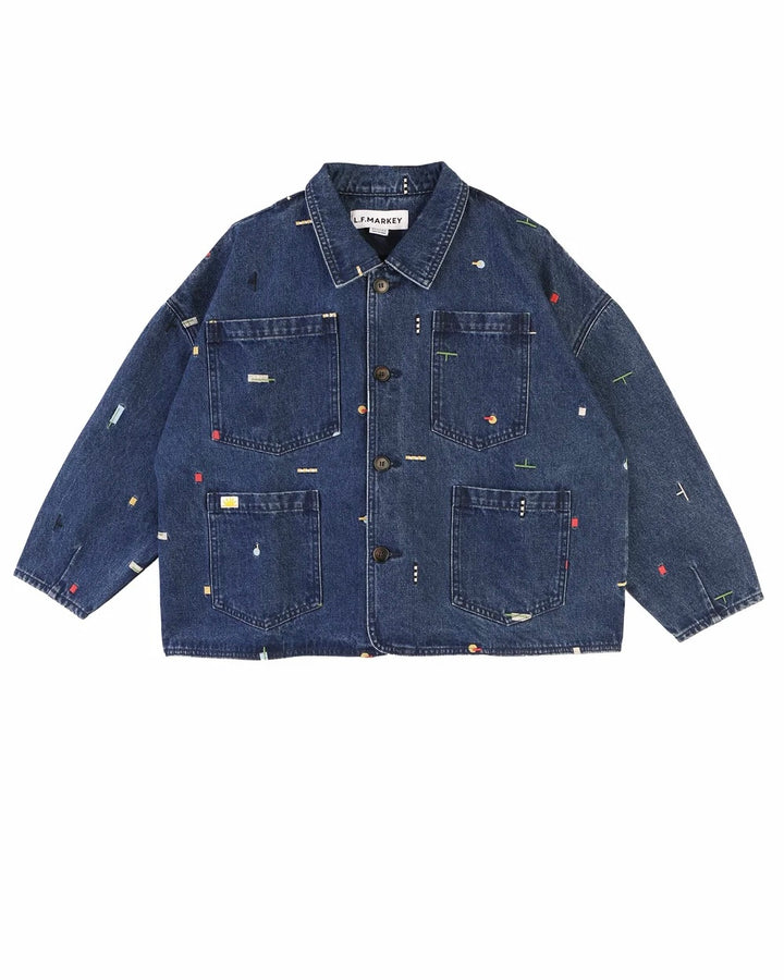 LF Markey | Carson Chore Coat | Embroidered