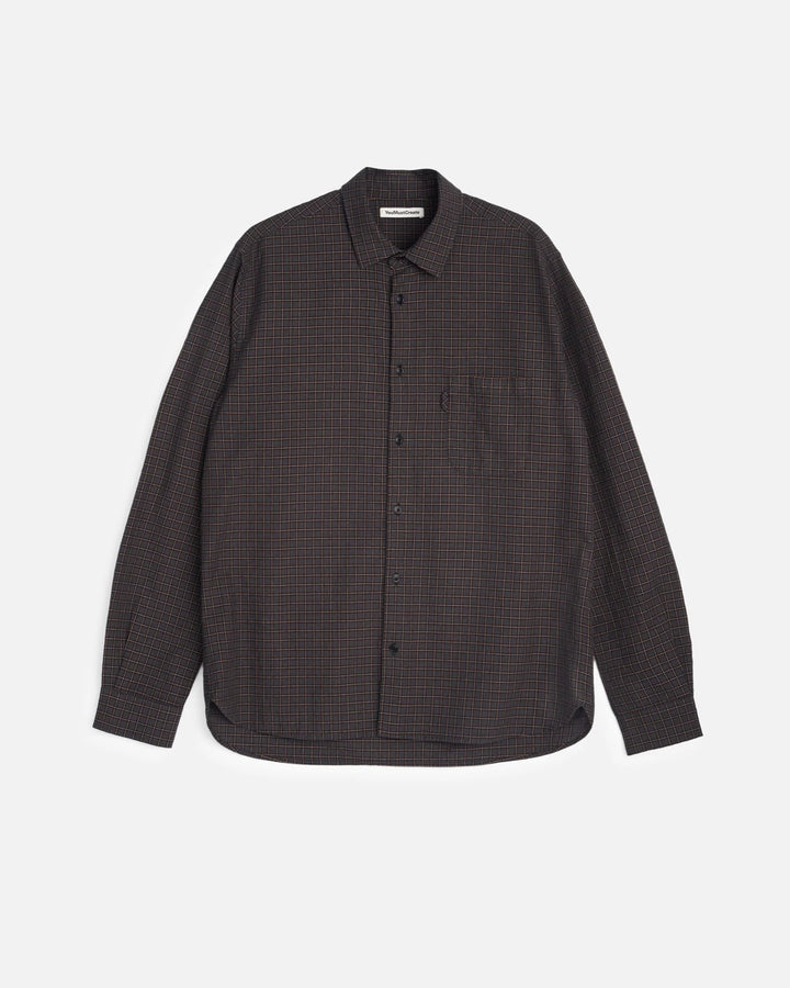 YMC | Curtis Shirt | Grey Multi