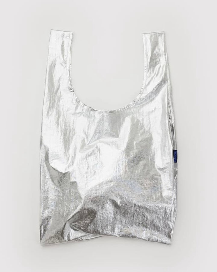 Baggu | Reusable Bag | Chrome Metallic