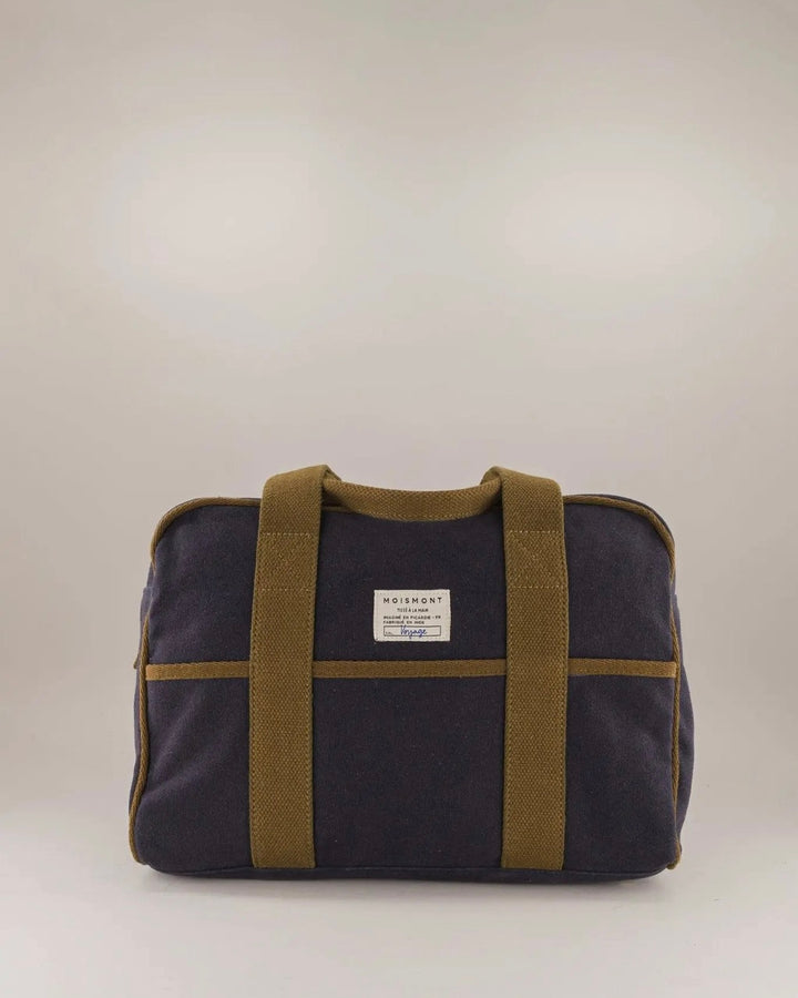Moismont | Small Weekend Bag N°47 | Canvas Navy Blue