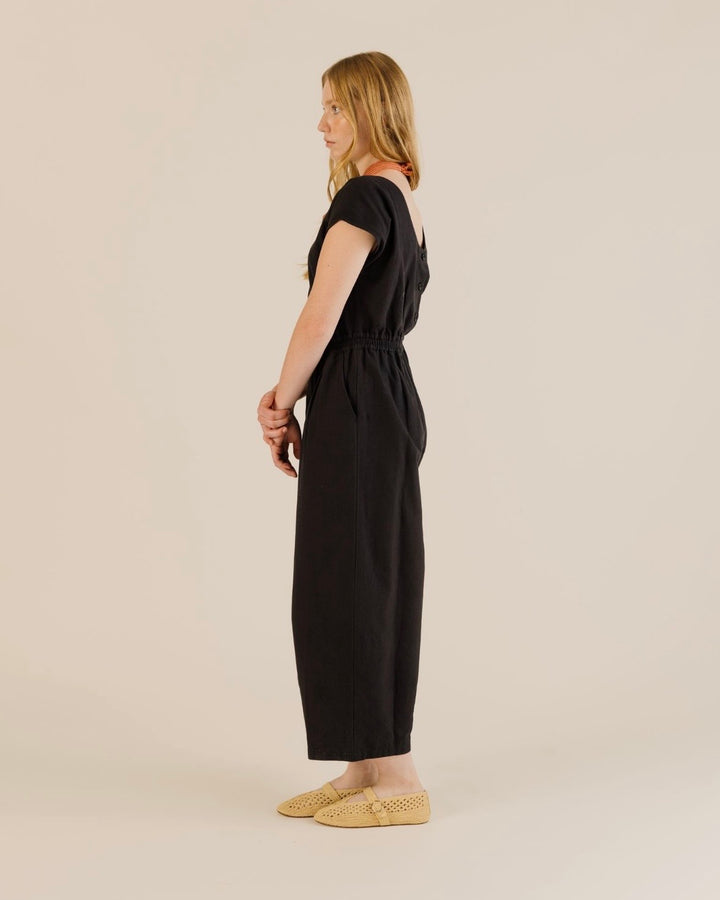 Sideline | Daisy Jumpsuit | Black