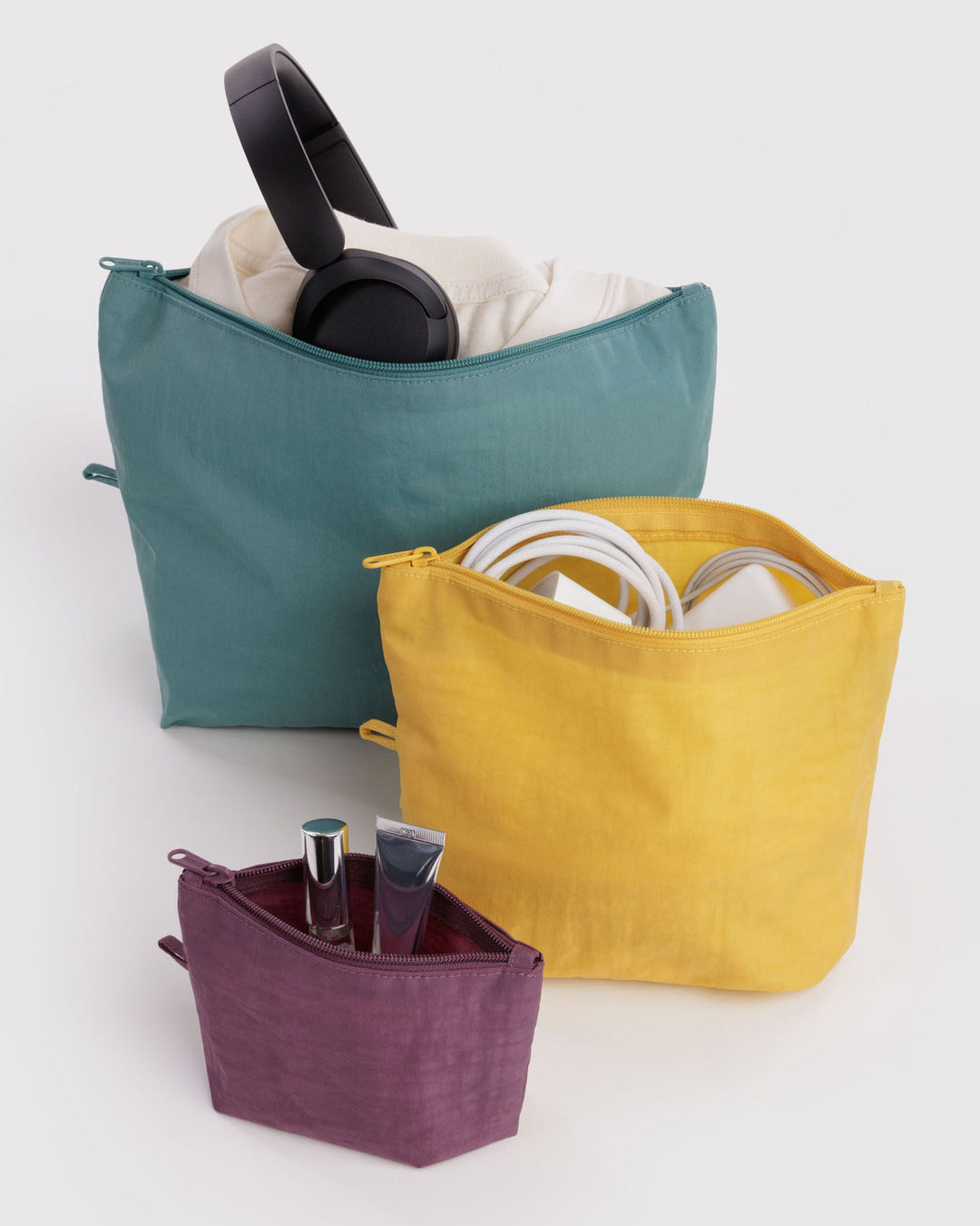 Baggu | Go Pouch Set | Jewel Mix