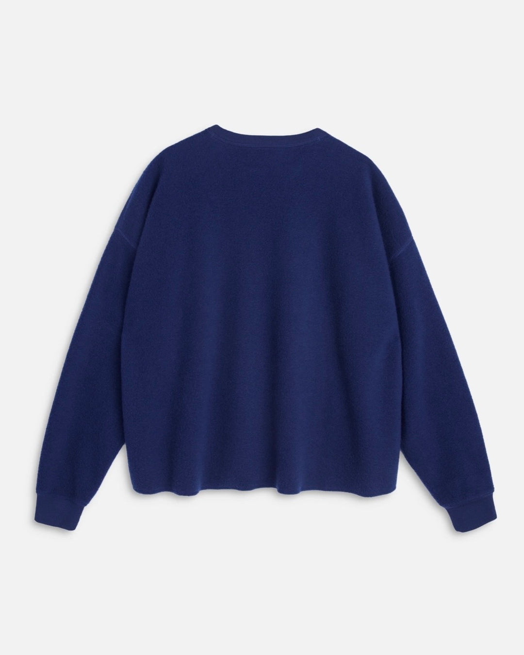 YMC | Wool Cotton Studio Sweatshirt | Blue