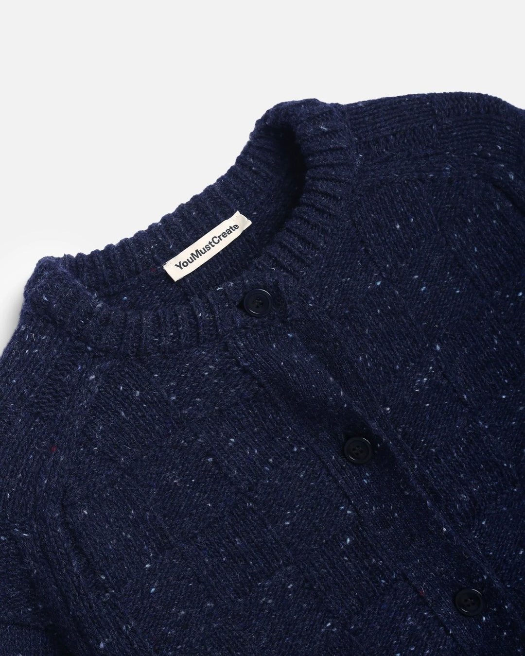 YMC | Atomic Cardigan | Navy