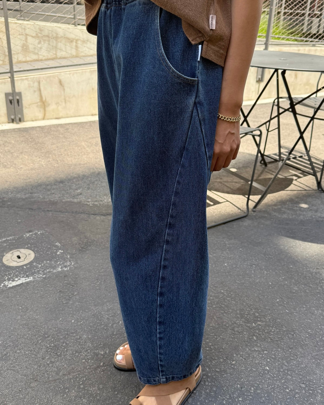 Le Bon Shoppe | Arc pants | Blue Denim