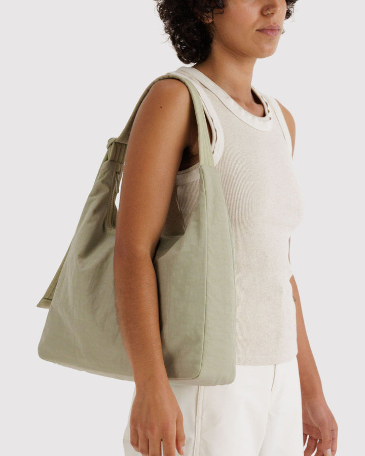 Baggu | Nylon Shoulder Bag | Celadon