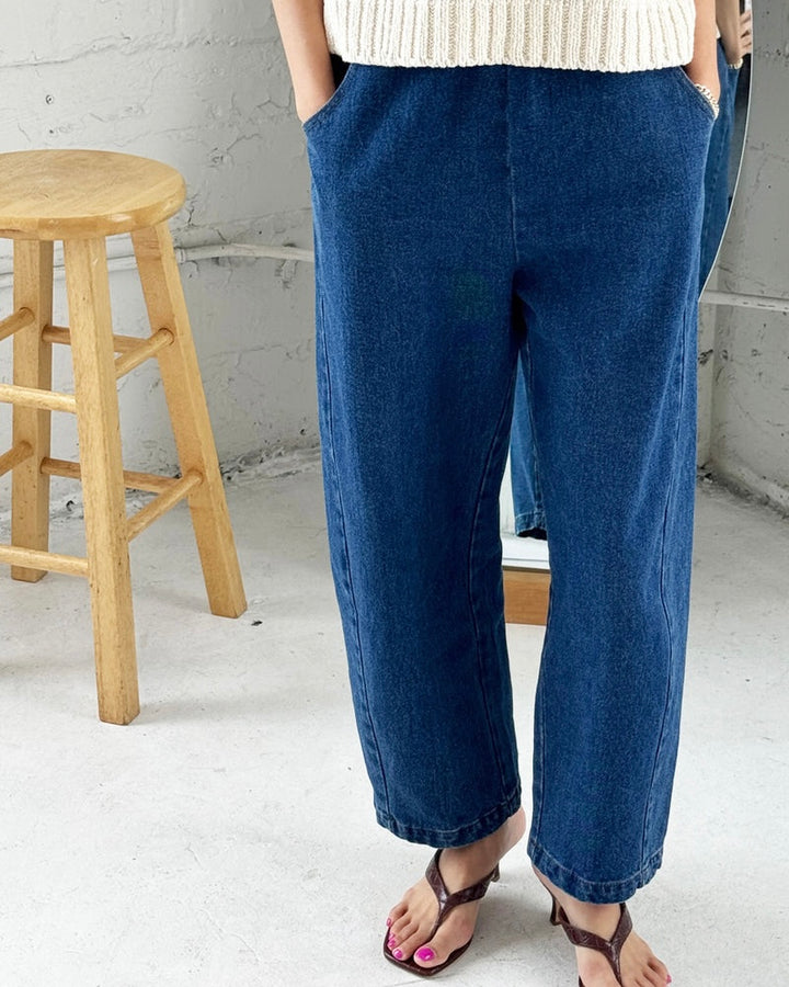 Le Bon Shoppe | Arc pants | Blue Denim