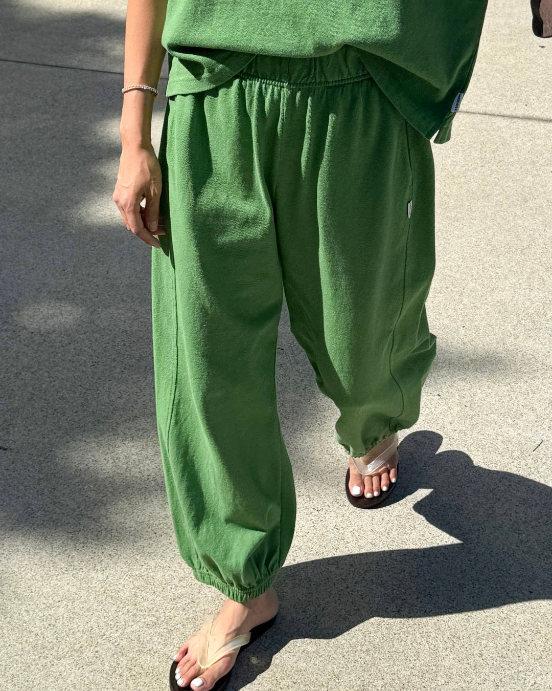 Le Bon Shoppe | Balloon pants | Asparagus