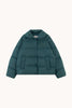 Tiny Big Sister | Short Down Jacket | Green