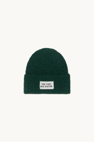 Tiny Big Sister | Leo Beanie | Bottle Green