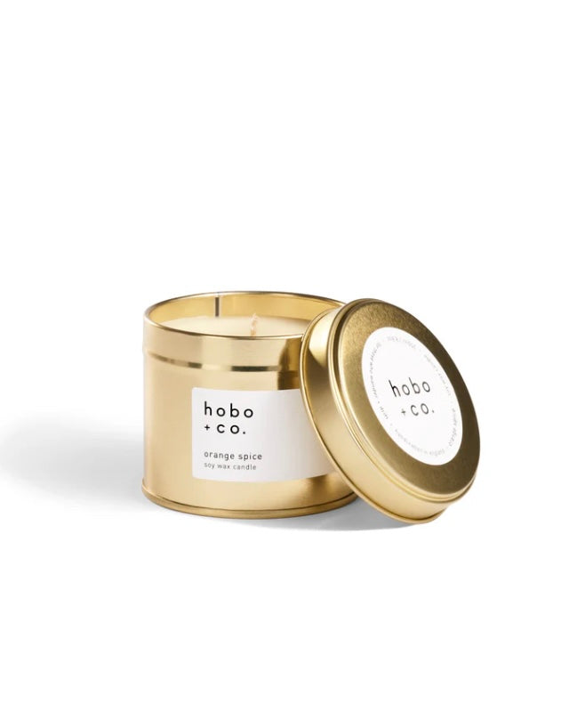 Hobo & Co | Large Candle Tin | Orange and Spice