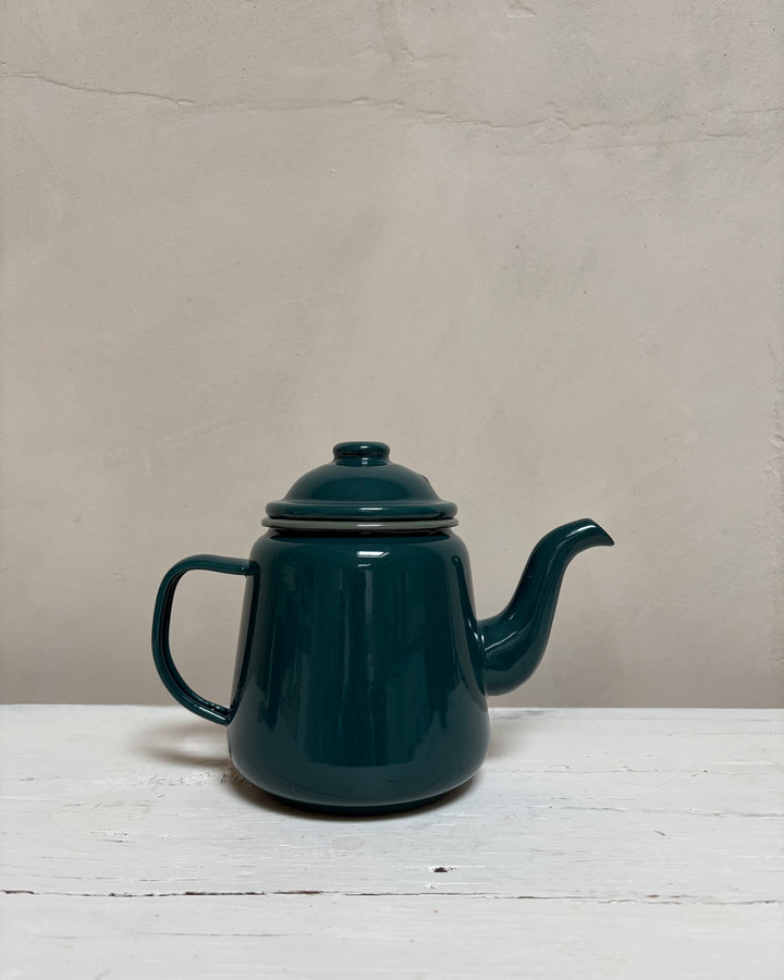 Falcon | Enamel Teapot | Samphire Green