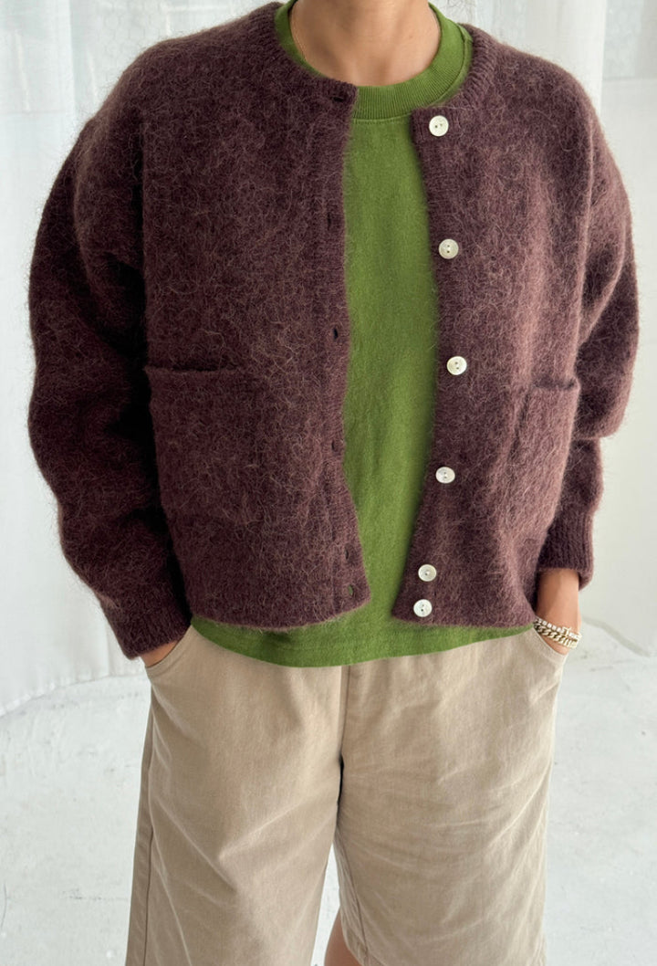 Le Bon Shoppe | Amélie Alpaca Cardigan | Chocolate