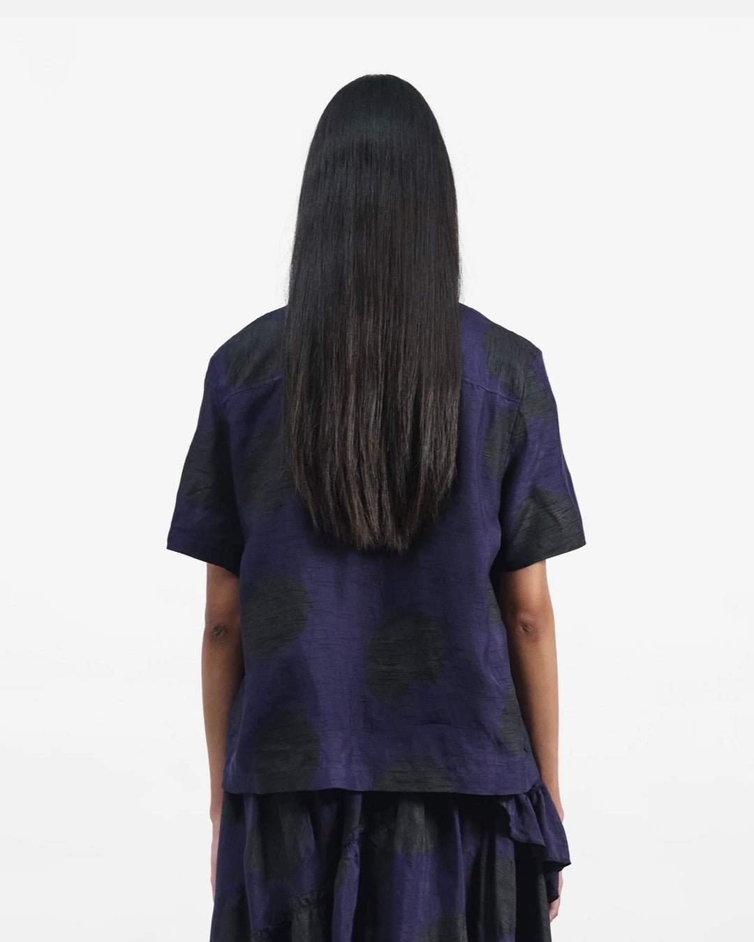 YMC | Vegas Shirt | Bleeding polka dot print