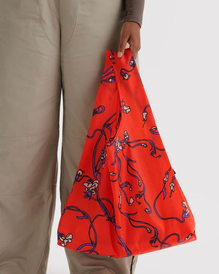 Baggu | Reusable Bag | Red Snapdragon