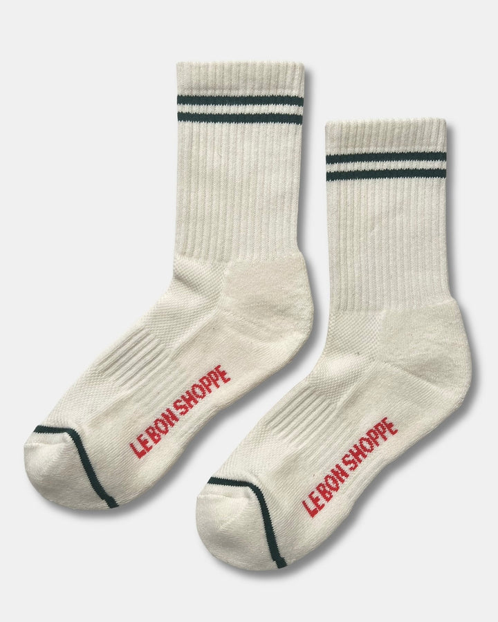 Le Bon Shoppe | Boyfriend Socks | Parchment