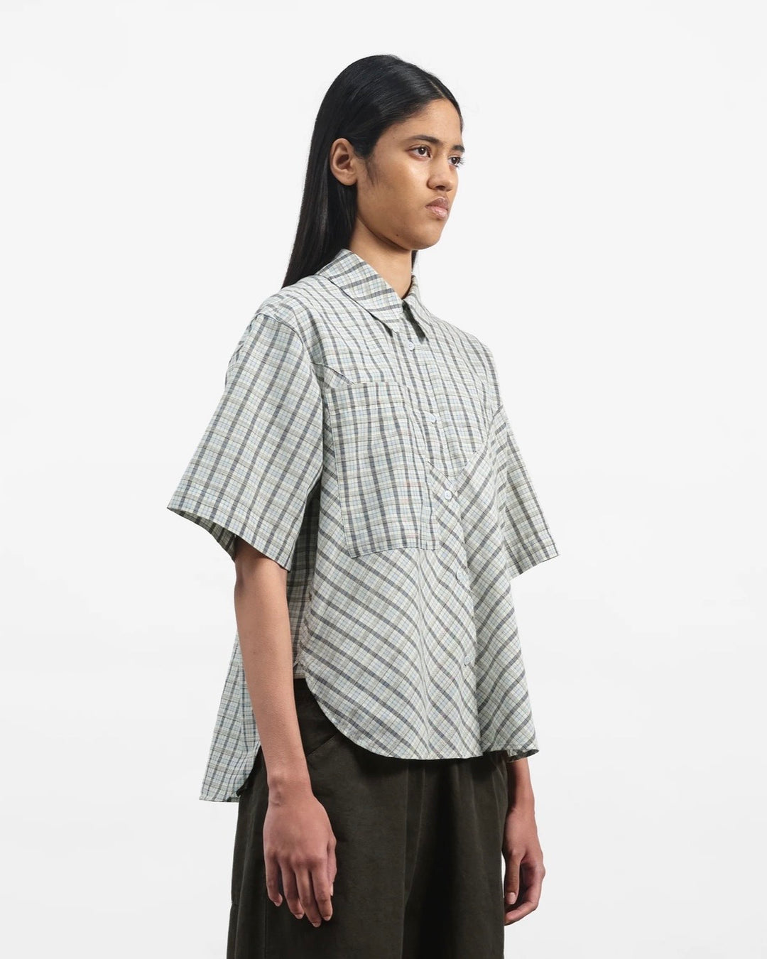 YMC | Eva Shirt | Cutting Table Check