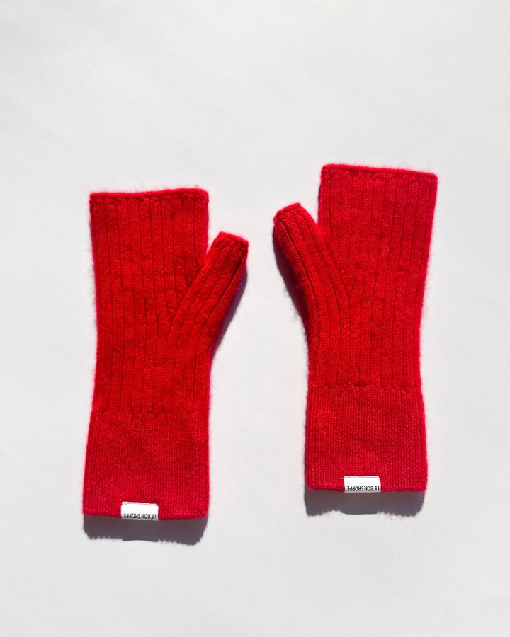 Le Bon Shoppe | Cashmere Wristwarmer | Red