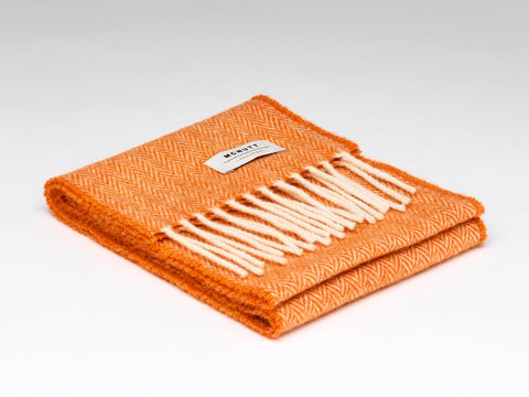 McNutt | Children's Lambswool Scarf | Orange