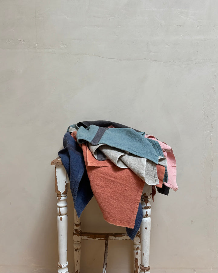 Charvet Editions | French Linen tea towel | Indigo