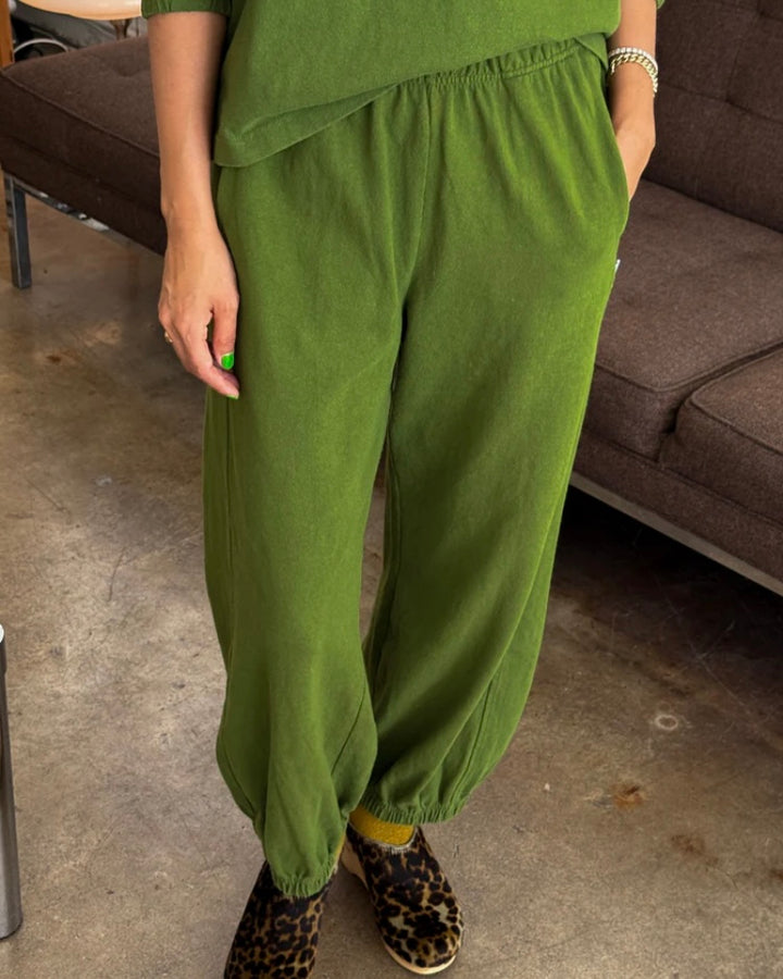 Le Bon Shoppe | Balloon pants | Collard Green