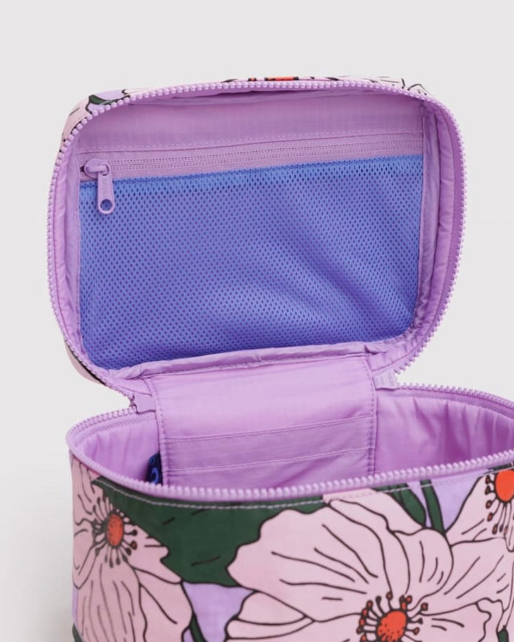Baggu | Large Cosmetic Case | Pink Poppy